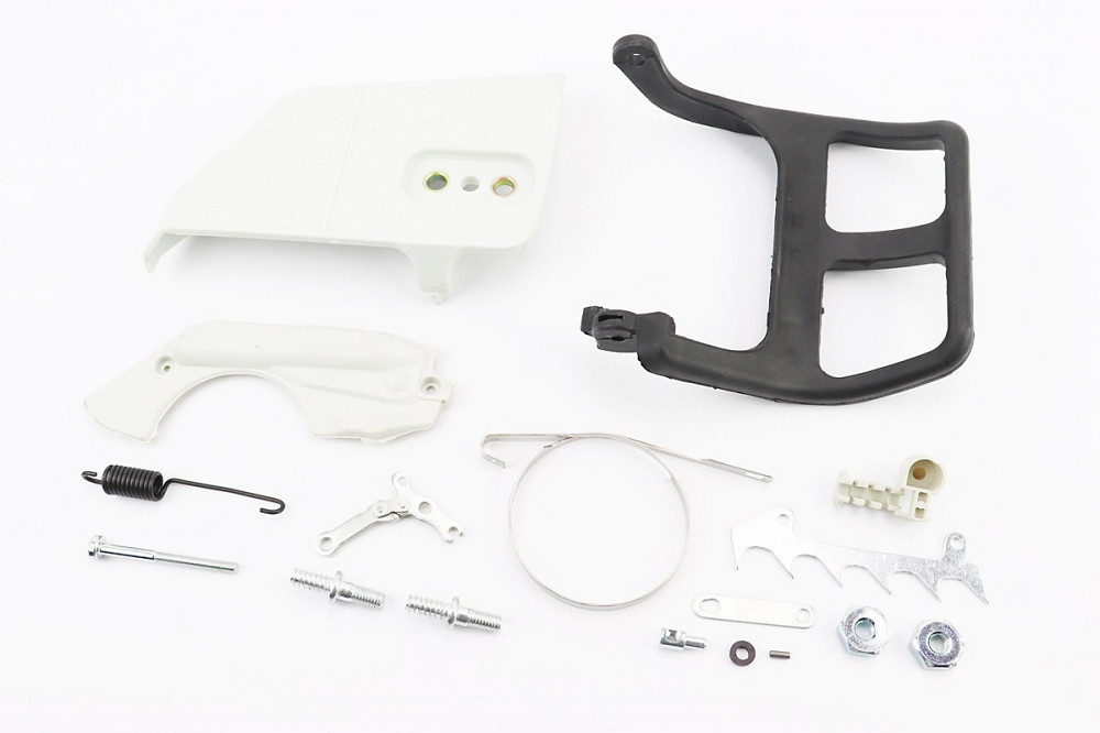 Ручка гальма MS-170/180 +кришка+пружини+шпильки+натягувач+зуби к-кт Київ - фото 1