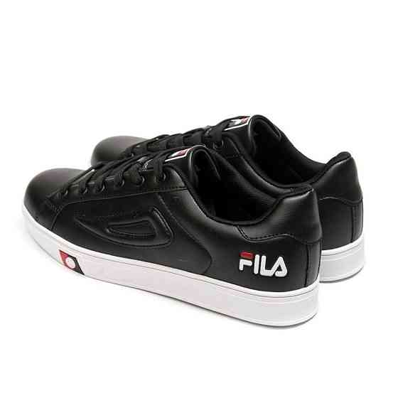 Мужские Кроссовки FILA Черные Белые Кеды Фила Кожаные (размеры: 40,41,42,43,44) Видео Обзор Днепр