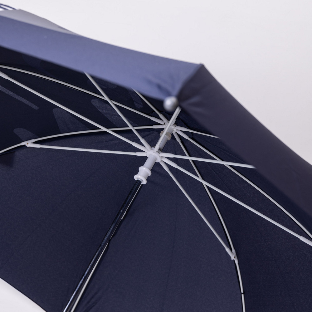 Класична дитяча парасолька-тростина механічна з поліестеру міцна надійна 8 спиць діаметр 89 см Синій HP-23-12BL Коломыя - изображение 3