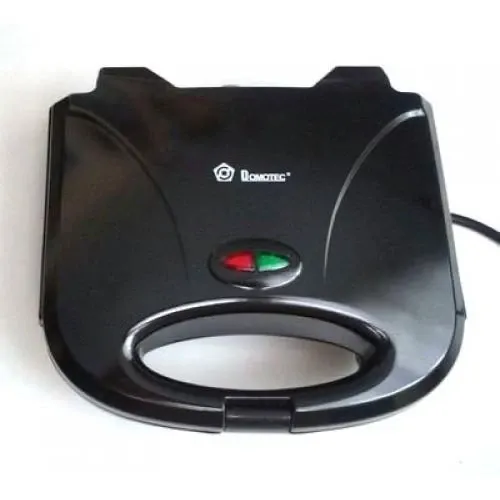 Сендвічниця гриль Domotec MS-7709 1000Вт, антипригарне покриття, чорна, для тостів та паніні Київ