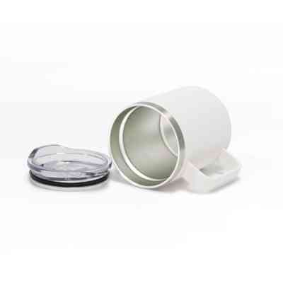 Термокружка TheGeneral з підігрівом та бездротовою зарядкою ThermoHub 15W з LED індикатором біла (40021321-08) Вінниця