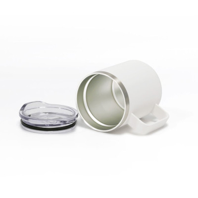 Термокружка TheGeneral з підігрівом та бездротовою зарядкою ThermoHub 15W з LED індикатором біла (40021321-08) Вінниця - фото 4