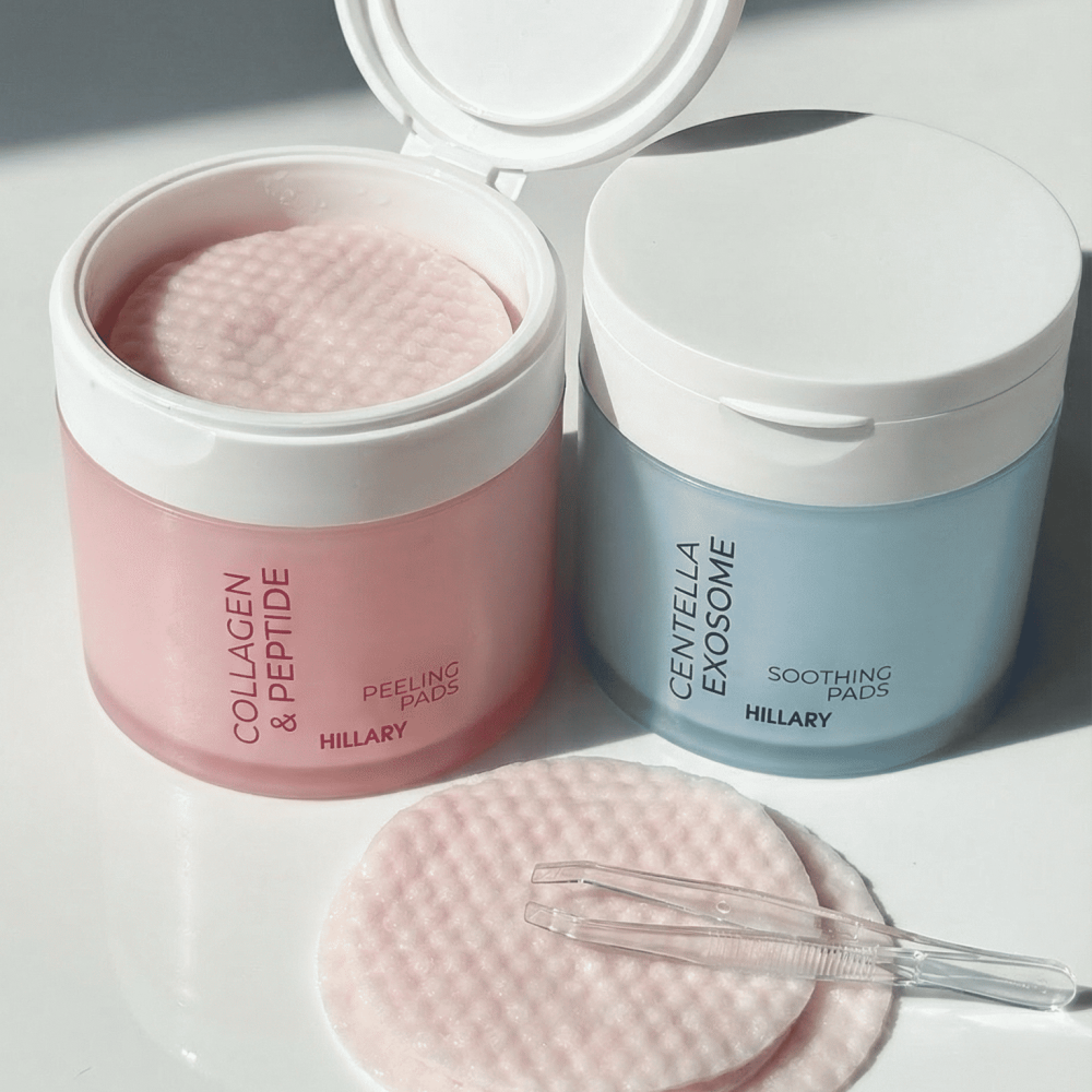 Успокаивающие тонер-педы с экзосомами центеллы Centella Exosome Soothing Pads Hillary 60 шт Киев - изображение 14