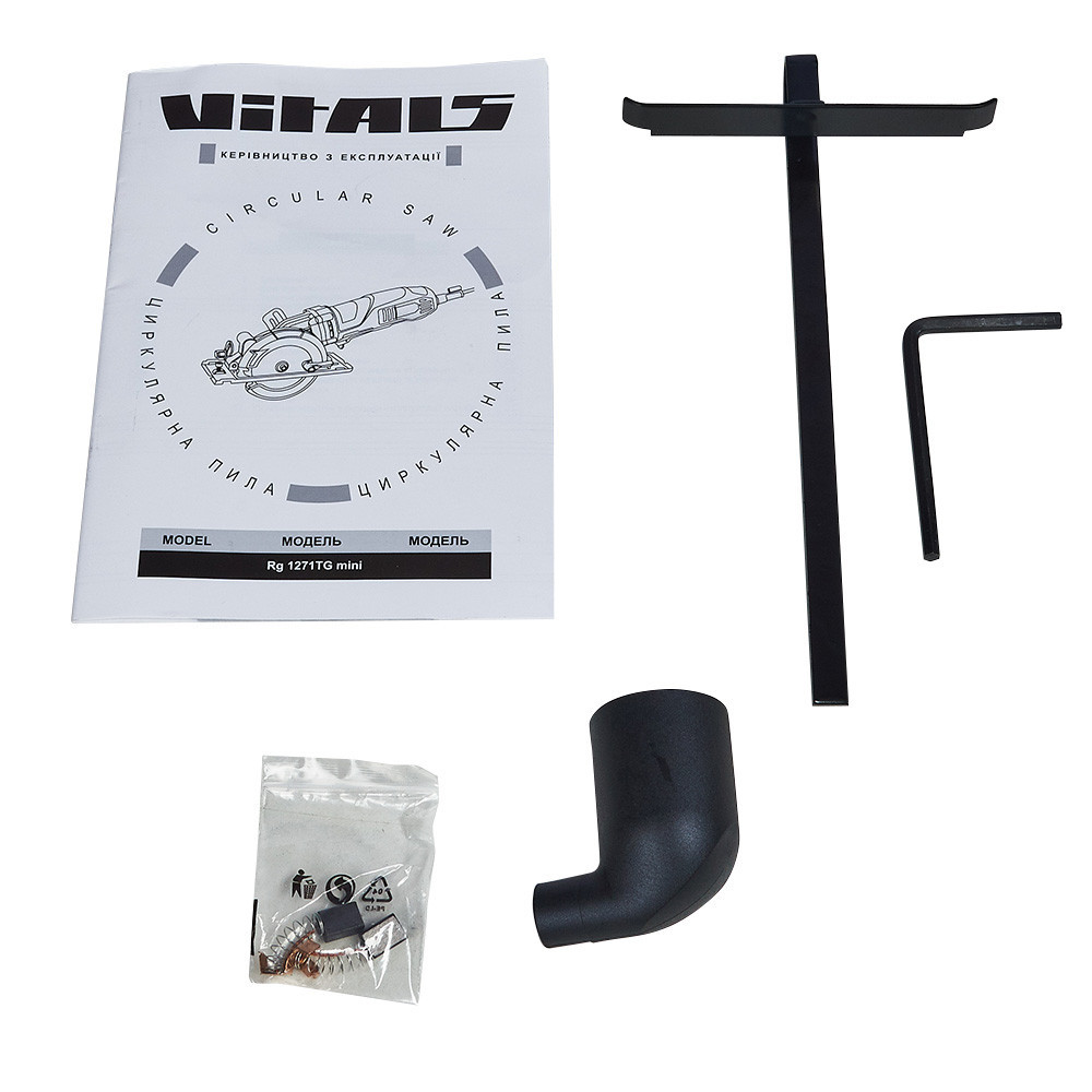Пила циркулярна Vitals Master Rg 1271TG mini Харків - фото 10