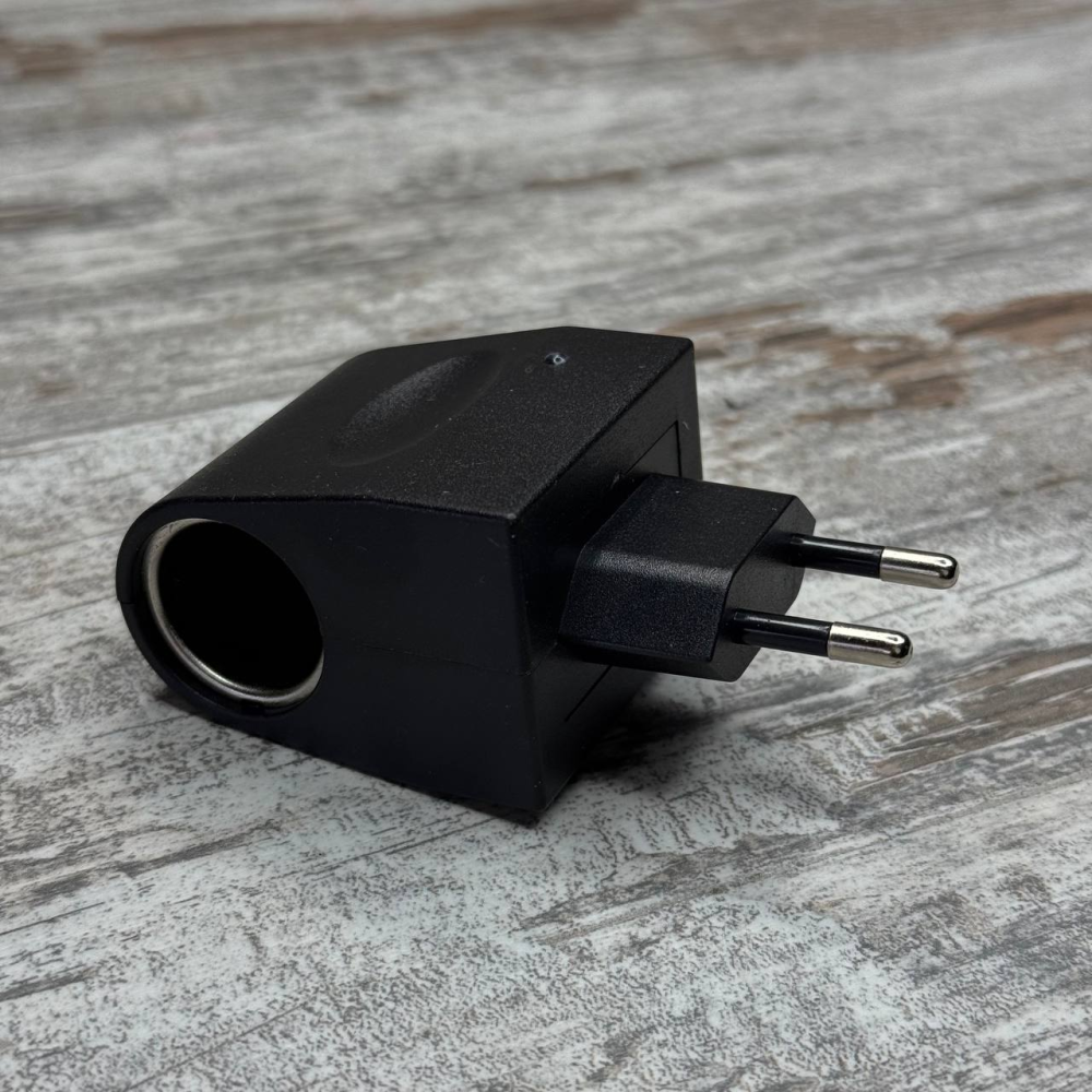 Переходник преобразователь с розетки 220В на прикуриватель 12В 500мА адаптер для авто аксессуаров Киев - изображение 3