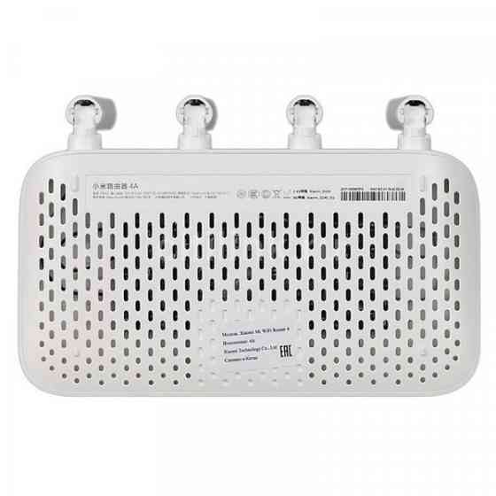 Маршрутизатор Xiaomi Mi Router 4A, Wi-Fi 1200Мбіт/с, 802.11ac, 4 антени, пам'ять 64 MB (DVB4230GL) Київ