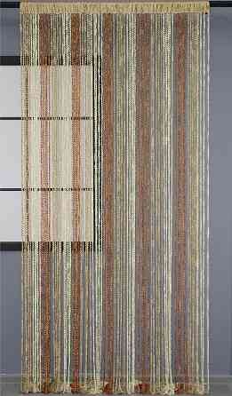 Шторы-нити спираль с люрексом Бежевый с молочно-коричневым 300х300см 1 шт (61-016) Киев