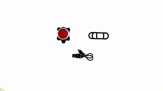 Фонарь передний (в сборе)   велосипедный   (3 диода, черный)   (mod:JY-6028F/T) Мукачево