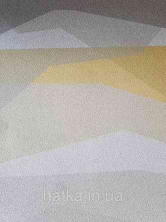 Обои виниловые на флизелине Marburg 31863 New modern панно геометрические фигуры волны абстракция разные цвета Киев