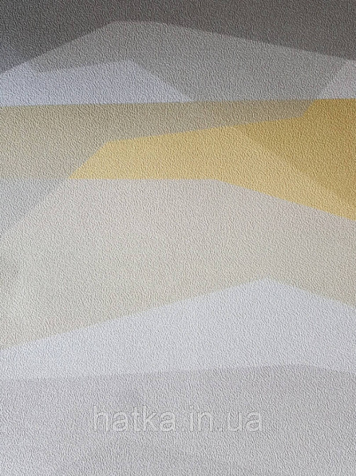 Обои виниловые на флизелине Marburg 31863 New modern панно геометрические фигуры волны абстракция разные цвета Киев - изображение 1