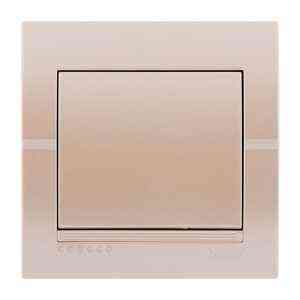 DERIY перлинно-білий металік Вимикач внутрішній Лезард Житомир