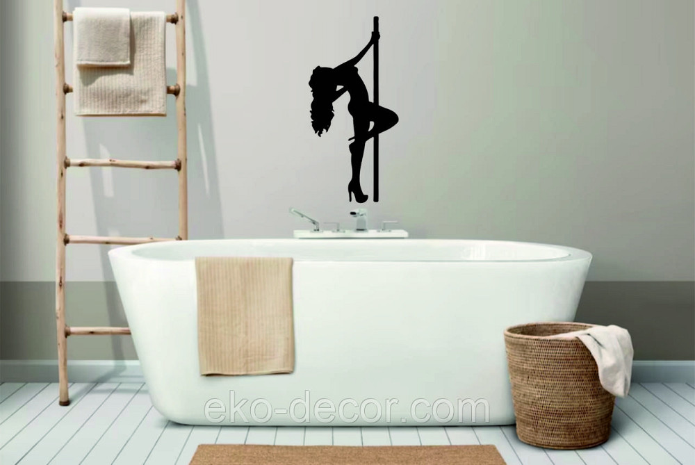 Декоративне настінне Панно «Стриптиз», Декор на стіну 110*52 см, Чорний Київ - фото 7