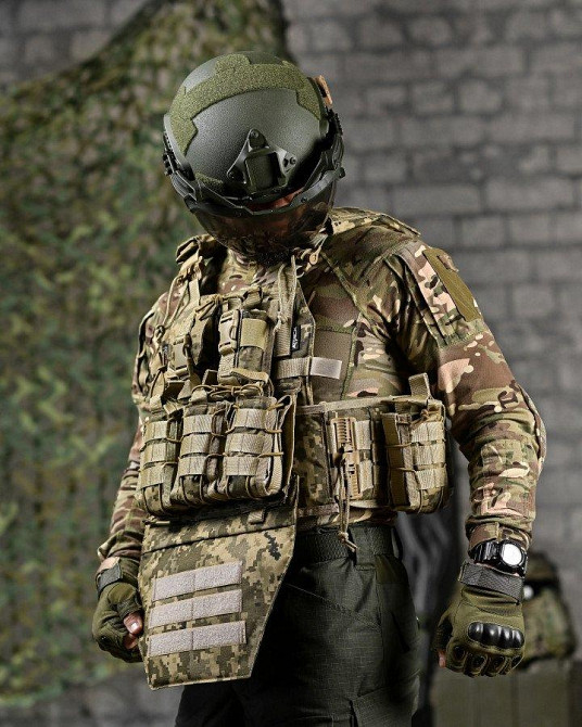 Якісна плитоноска Attack STATIX піксель ДЛ6478 Одеса - фото 3