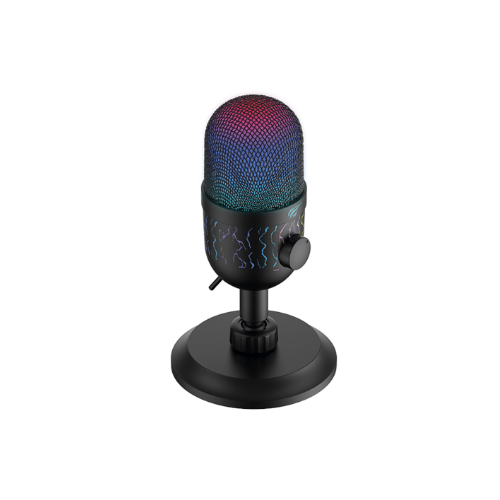 Мікрофон ігровий Havit HV-GK52 з підсвічуванням чорний Житомир