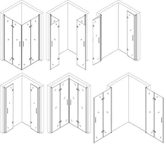 Душевая кабина квадратная без поддона PANEW N90TC BRAVO (1уп.) (000028497) Киев
