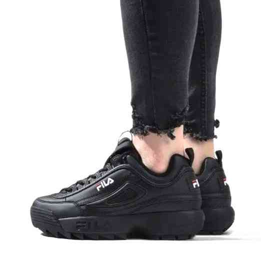 Кросівки FILA Disruptor Чорні Жіночі Філа (розміри: 36,37,38,39) Відео Огляд Дніпро