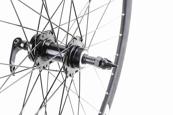 Колесо 27,5" заднє Disk-brake, обід "крапля" та втулка 14Gx36H алюмінієві NECO MS31R, під вільнобіг, кріпл. ексцентрик, "GRAVITY&q Київ