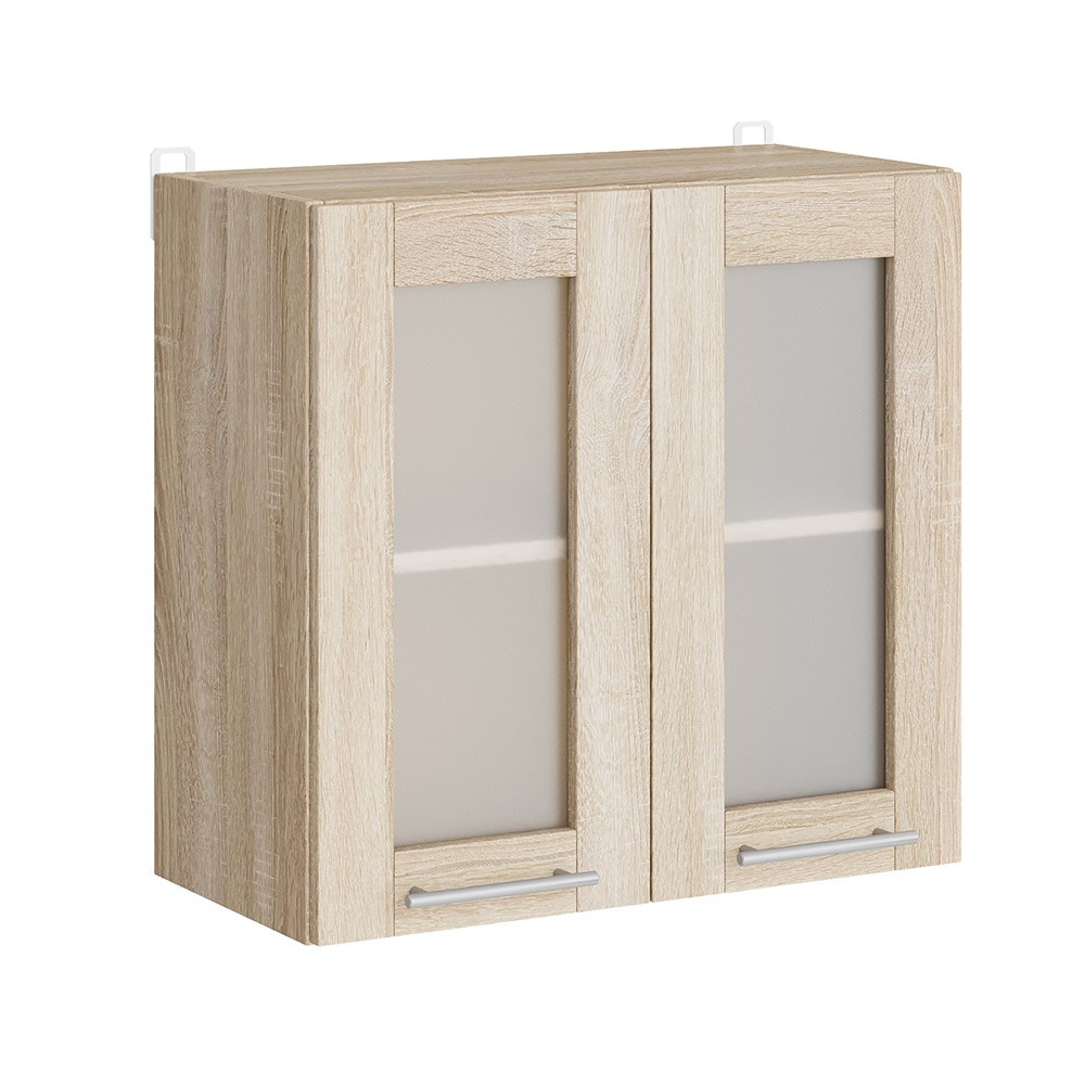 Кухонный модуль витрина Эверест Эко 600 дуб сонома/сонома 60х30х58 см (DTM-071053) Львов - изображение 1