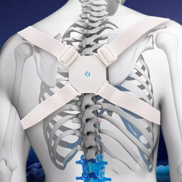 Коректор постави для рівної постави Smart, Корсет для утяжки спини Універсальний коректор YU-48 Івано-Франківськ - фото 5