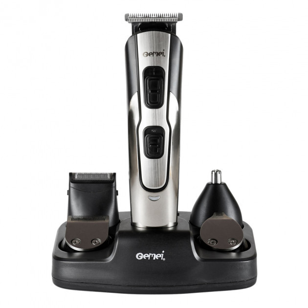 Набір для видалення волосся із зарядним пристроєм, Електрична машинка для стрижки побутова JR-28 Львів - фото 8