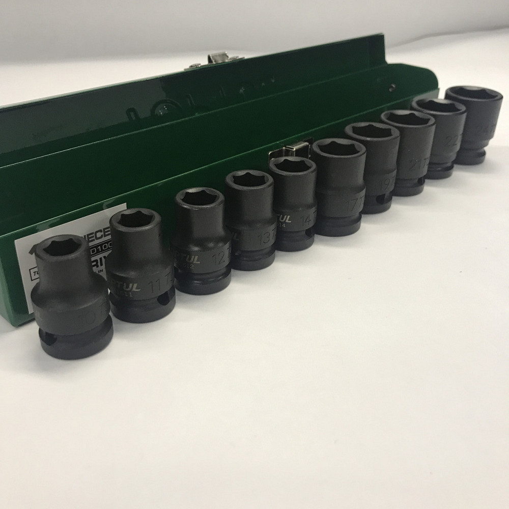 Набор ударных головок TOPTUL 1/2