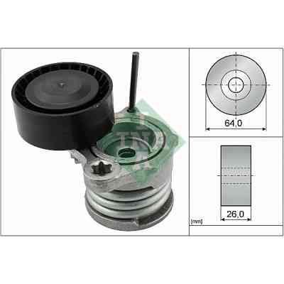 Натягувач ременя з роликом INA 534 0331 10 Вінниця