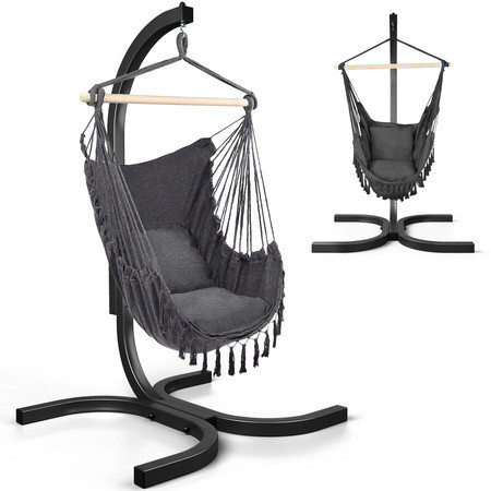 Подвесное кресло KSOZ025C K-Sport черное Киев - изображение 4