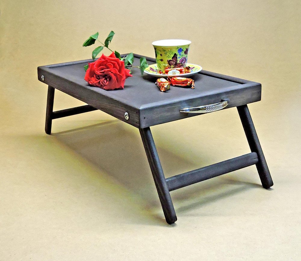 Столик-піднос для сніданку "Даллас" комфорт венге Миколаїв - фото 1