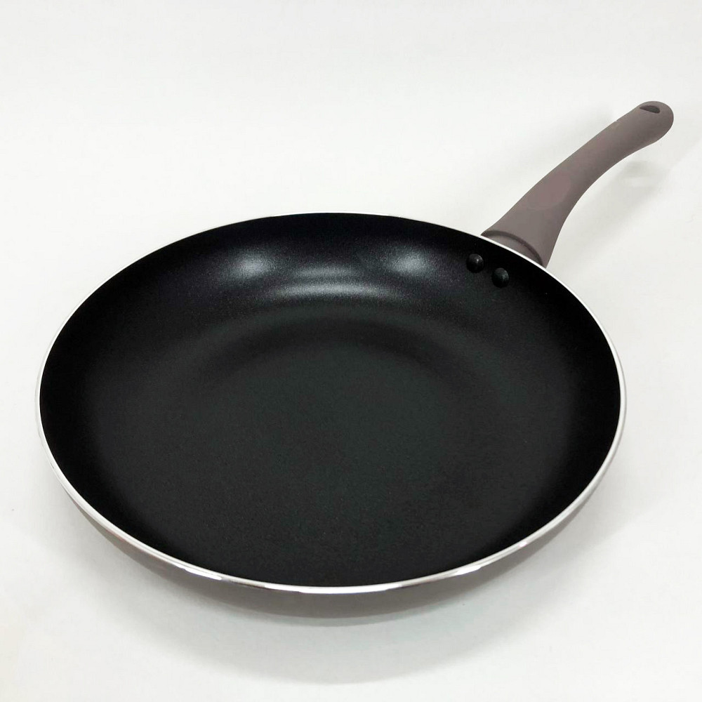 Удобная сковорода для порций WELL DONE WD-1016B 26 см, Прочная сковородка с антипригарным покрытием RC-90 Львов - изображение 5