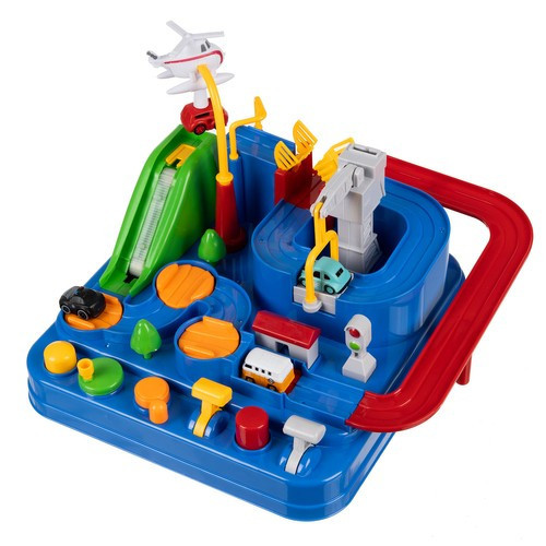 Детская Автомобильная полоса препятствий многофункциональная + 4 машинки Kruzzel (22879) Нововолынск - изображение 3