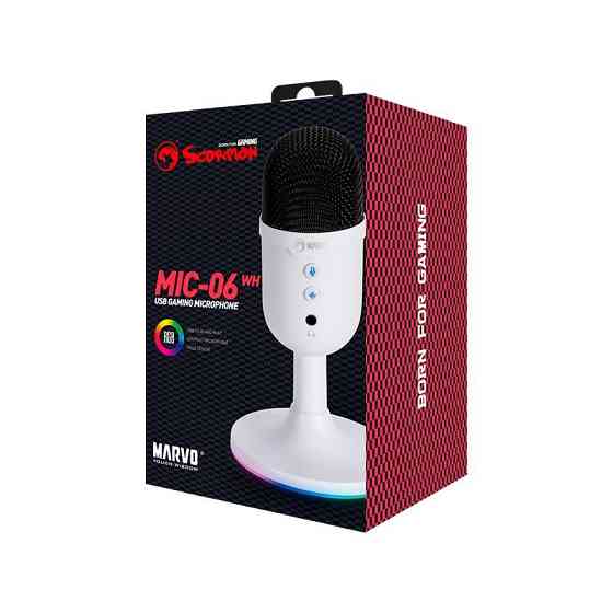 Мікрофон ігровий RGB MARVO MIC-06 Винница