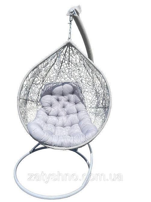 Підвісне крісло Кокон з подушкою Київ - фото 6