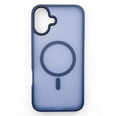 Чохол до мобільного телефона BeCover Metal Buttons Case (MagSafe) для Apple iPhone 16 Plus Blue (712094) Вінниця - фото 1