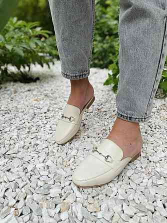 Milanti Шльопанці жіночі Milanti 101/35 бежеві (літо, шкіра натуральна) (4663) 37 Коломия