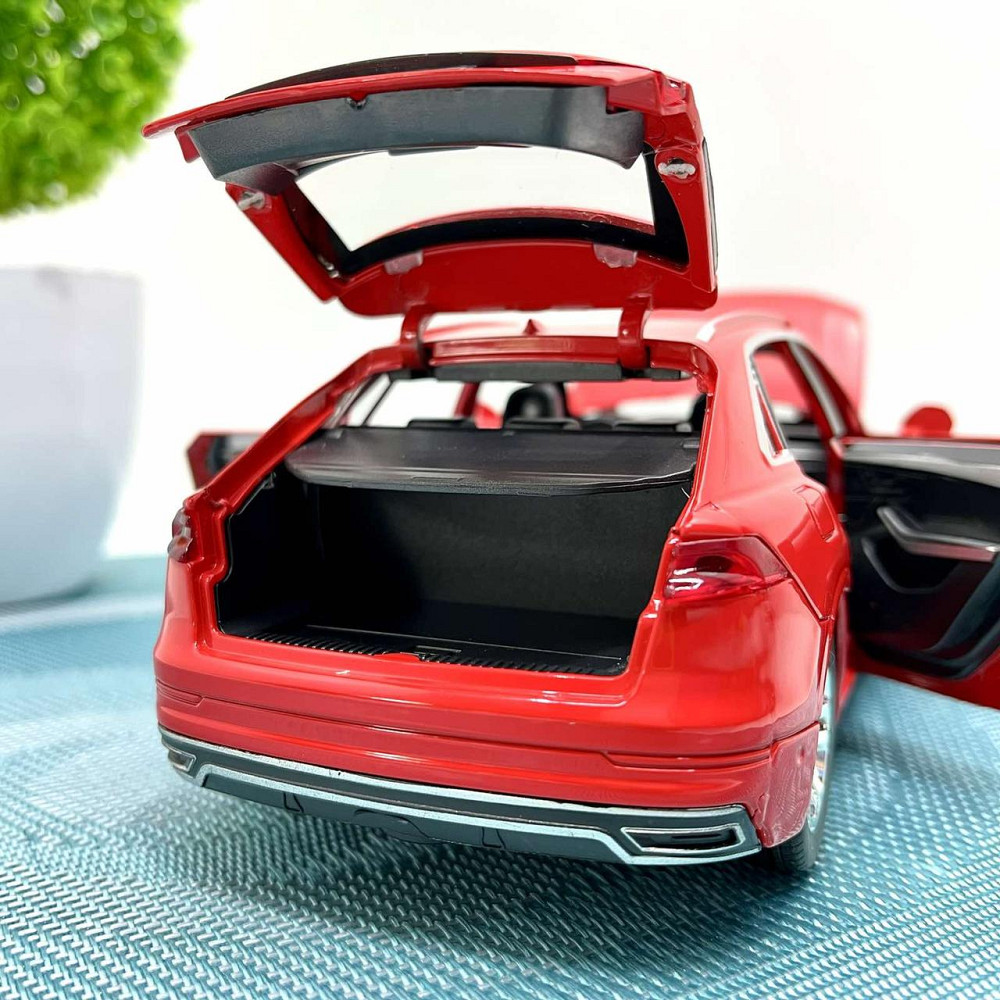 Машинка металева TK Union Group Audi Q8 відчиняються двері капот багажник масштаб 1:24 Червона (GT-5250) Чернигов - изображение 4