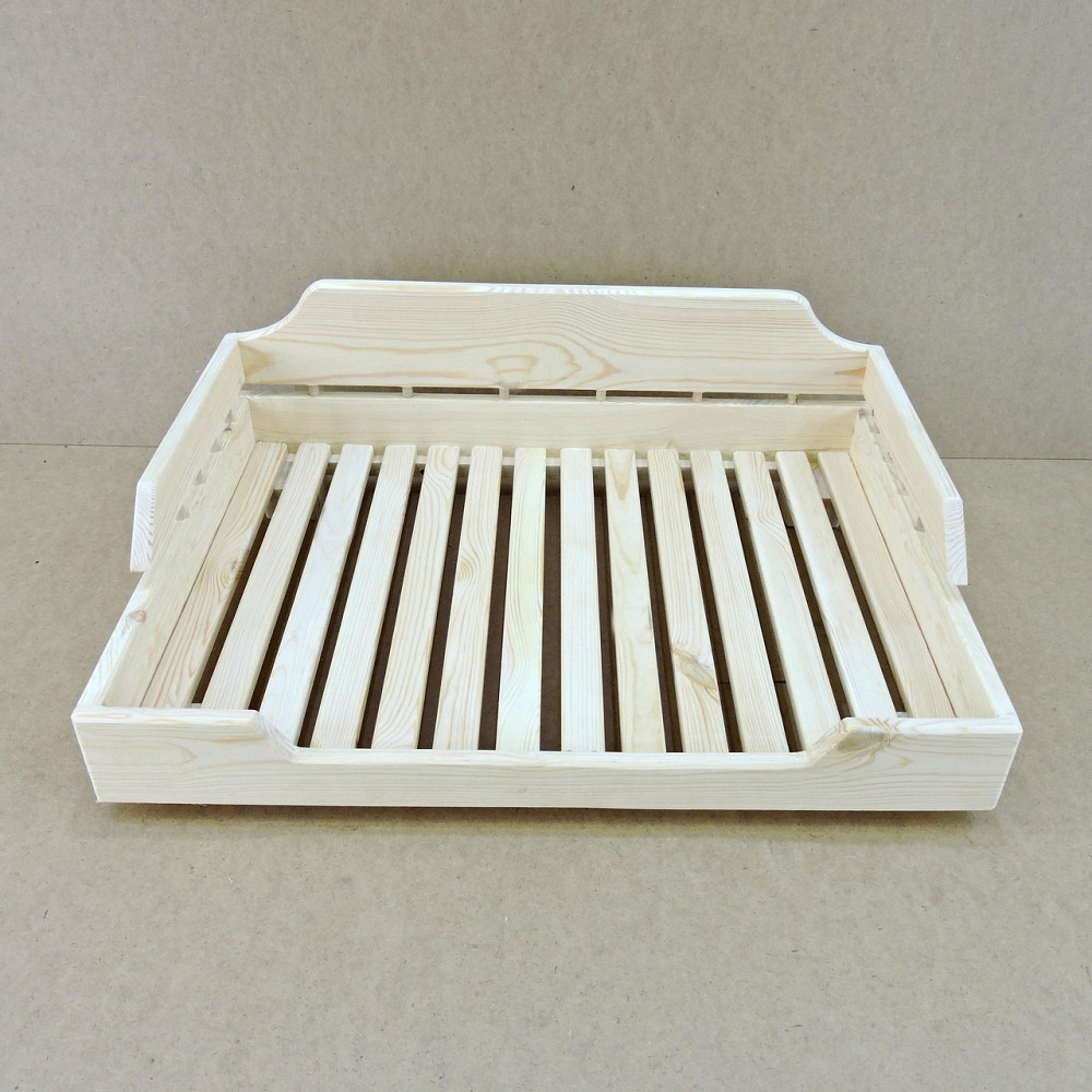 Лежак деревянный для собаки 