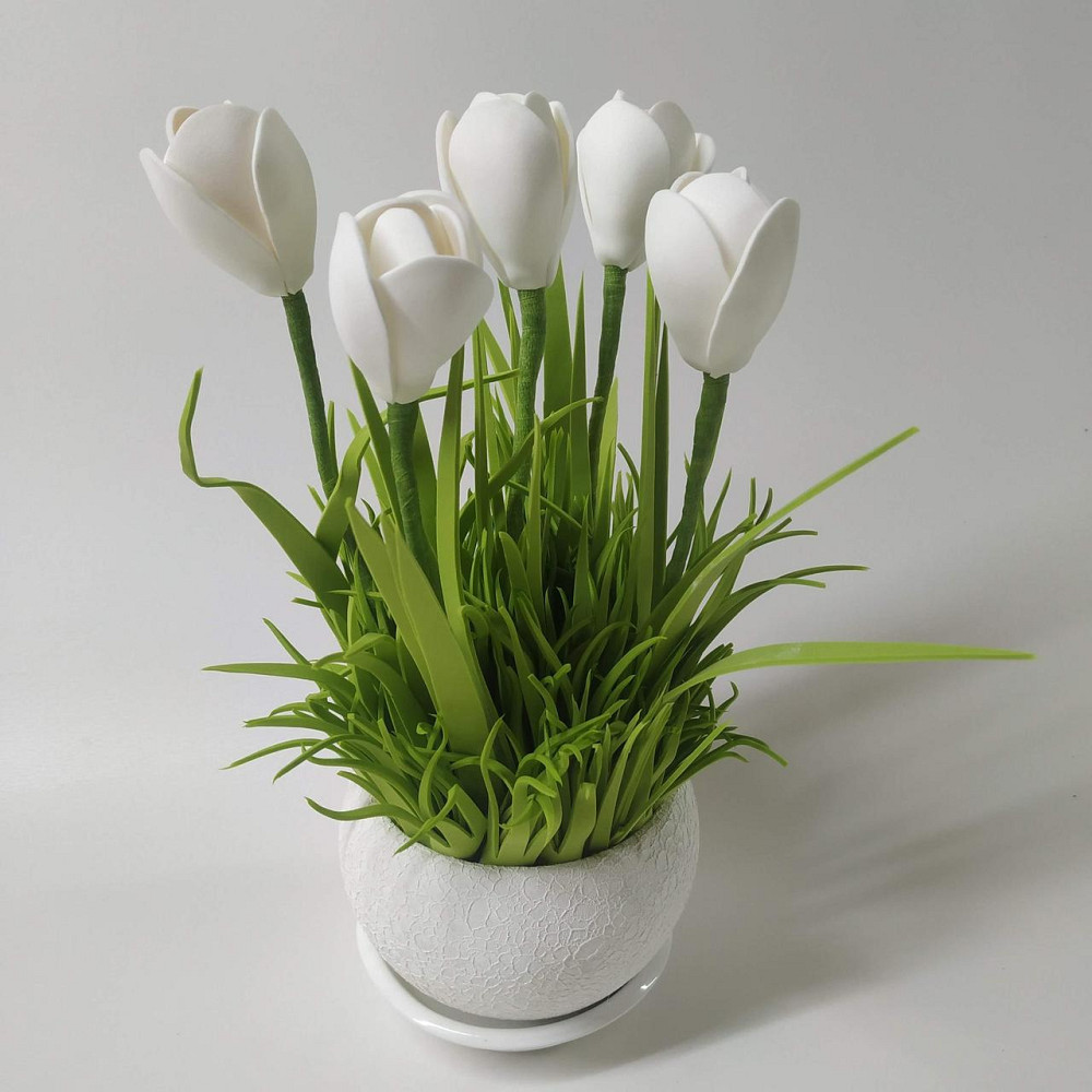 Світильник-нічник_Білі крокуси Дніпро - фото 4