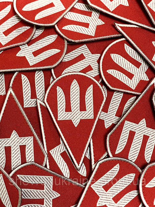 Шеврон ДШВ (Форма капля. На липучке) Размер 9x5.5см Киев - изображение 2