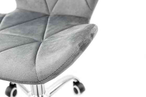 Стілець офісний Роккі, велюр сірий Київ