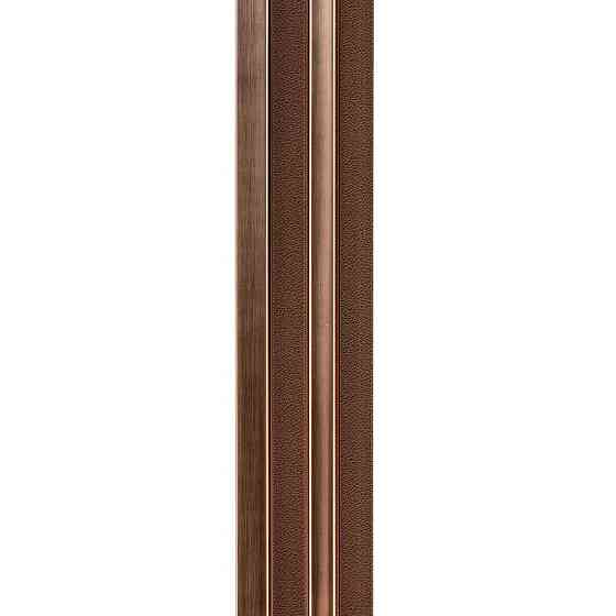 Рейка декоративная PS 2900х120х20мм Под коричневую кожу с бронзой SW-00002147- Днепр