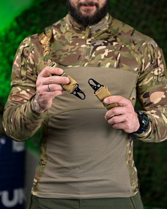 Двоточковий збройовий ремінь мультикам ПП7604 Одеса - фото 2