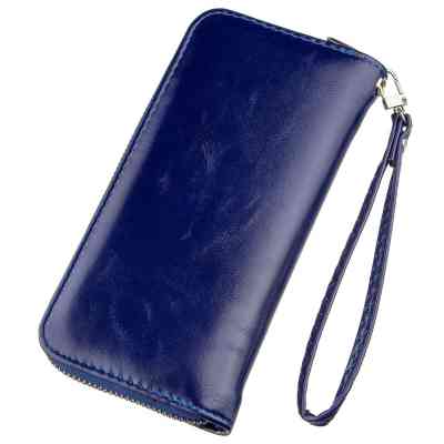 Гаманець Kivi З екошкіри Синій (19036) Вінниця