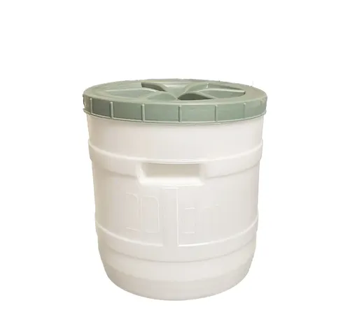 Бочка пластиковая пищевая 20л белая с металлической ручкой Лемира Харьков