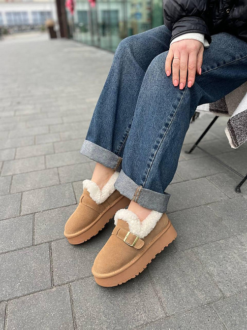 WSMR Угги жіночі WSMR K5 руді (зима, замша натуральна) (5729) 39 Коломыя - изображение 1