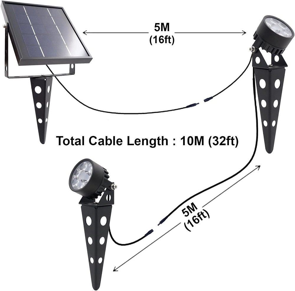 Подвійні світлодіодні прожектори Legacy Mini 50X на сонячних батареях Луцк - изображение 2