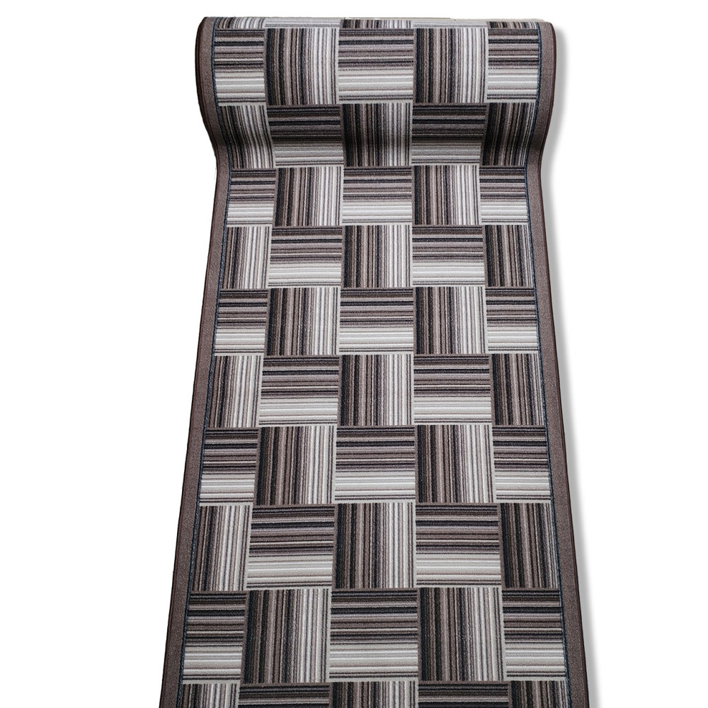 Килимова доріжка краща ціна, Паркет Коричневий, Килим на отріз 400, 50 Кам'янське - фото 2