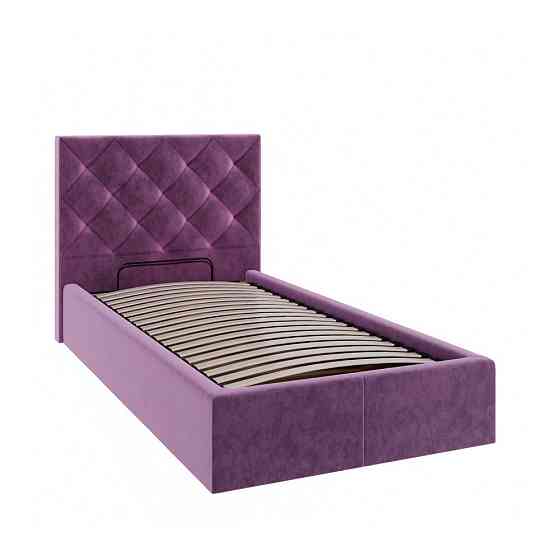 Ліжко BristolDesign Misty DK Violet VIP з додатковою металевою цільнозварною рамою 120x200 фіолетовий Київ