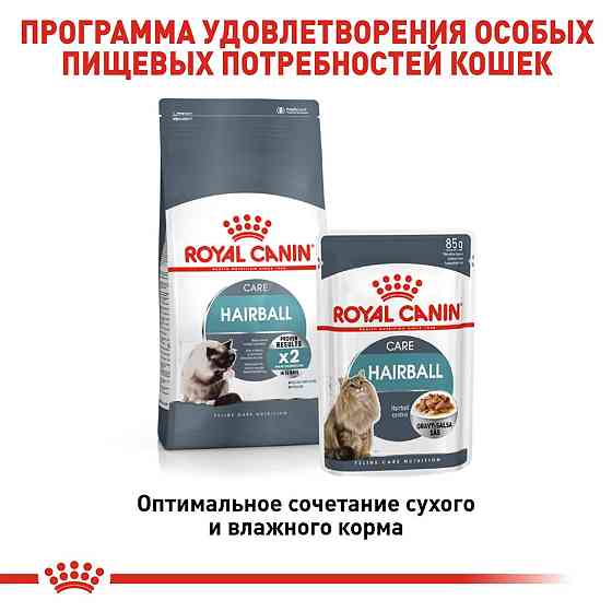 Royal Canin Hairball Care Gravy (Роял Канін Хейрбол) вологий корм для кішок під час грудочок у шлунку 85 г х 12 шт. Запоріжжя