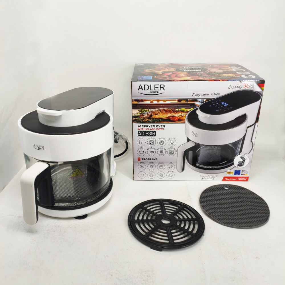 Домашняя фритюрница аэрогриль без масла, Мультиварки и аэрогрили, Аэрогриль для быстрого приготовления FU-42 Львов - изображение 7