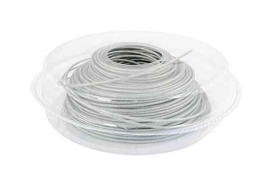 Волосінь для тримера MASTERTOOL КОРД зі сталевим осердям 2.40 мм 46 м (блістер) 19-2012 Рівне